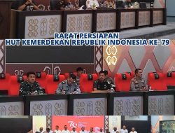Rapat Persiapan HUT Kemerdekaan RI Ke- 79 Tahun di Provinsi Papua Barat