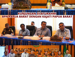 Kunjungan Silaturahmi BPN Papua Barat Dengan Kajati Papua Barat