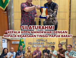 Silaturahmi Kepala KPPN Dengan Kepala Kejaksaan Tinggi Papua Barat