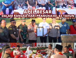 Koordinator Menghadiri Undangan Apel Besar Dalam Rangka Hari Pramuka Ke- 63 Tahun 2024