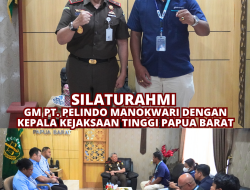 KUNJUNGAN SILATURAHMI GM PT. PELINDO DENGAN KEPALA KEJAKSAAN TINGGI PAPUA BARAT