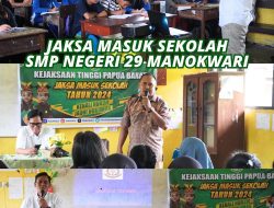 JAKSA MASUK SEKOLAH SMP NEGERI 29 MANOKWARI