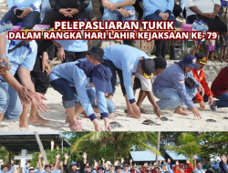 PELEPASLIARAN TUKIK DALAM RANGKA HARI LAHIR KEJAKSAAN KE- 79