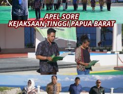 APEL SORE KEJAKSAAN TINGGI PAPUA BARAT 7 FEBRUARI 2025