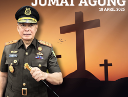 KAJATI PAPUA BARAT BESERTA JAJARAN MENGUCAPKAN SELAMAT MEMPERINGATI HARI JUMAT AGUNG-18 APRIL 2025