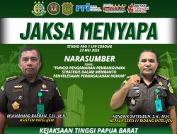 JAKSA MENYAPA DI RADIO PRO 1 LPP RRI SORONG