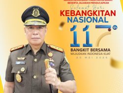 KAJATI PAPUA BARAT BESERTA JAJARAN MENGUCAPKAN SELAMAT HARI KEBANGKITAN NASIONAL 117 TAHUN