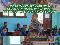 Jaksa Masuk Sekolah di SMK Papua Bangkit Kota Sorong oleh Tim Penkum Kejati Papua Barat