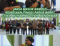Tim Penerangan Hukum Kejati Papua Barat Melaksanakan Kegiatan Penerangan hukum Jaksa Masuk Kampus di STIKIP Muhammadyah Manokwari