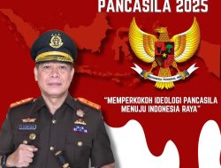Kajati Papua Barat Beserta Jajaran Mengucapkan Selamat Hari Lahir Pancasila Tahun 2025