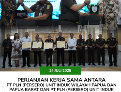 Mou Antara Kejati Papua Barat dengan PT PLN (Persero) Unit Induk Wilayah Papua dan Papua Barat dan PT PLN (Persero) Unit Induk Pembangunan Maluku
