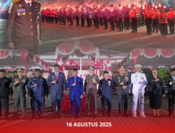 Plh. Kajati Papua Barat Memimpin Upacara Penetapan Waktu dalam rangka HUT Kemerdekaan Republik Indonesia Ke- 80