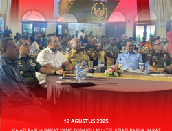 Kajati Papua Barat yang diwakili Asisten Intelijen Muhammad Bardan, S.H., M.H. menghadiri Kegiatan pertemuan para Adat Kepala Suku,Tokoh Adat, Tokoh Masyarakat dan Forkopimda Provinsi Papua Barat