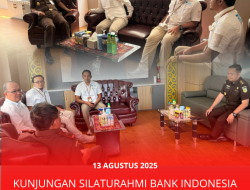 Kunjungan Silaturahmi Bank Indonesia di Kejati Papua Barat