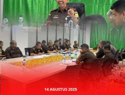 Plh. Kajati Pimpin Rapat Persiapan Agenda Kegiatan Dalam Rangka Hari Lahir Kejaksaan Ke- 80 Tahun 2025