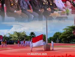 Plh. Kajati Papua Barat dan PJU Hadiri Upacara Detik-Detik Proklamasi Kemerdekaan RI Ke- 80 di Kantor Gubernur Provinsi Papua Barat