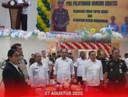 Acara launching ini dibuka secara resmi oleh Plh. Kepala Kejaksaan Tinggi Papua Barat Dr. Muslikhudiin, S.H., M.H yang memberikan arahan terkait pelayanan Hukum dan Konsultasi Hukum