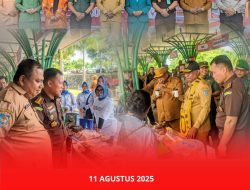 Aspidmil Kejati Papua Barat Mewakili Kajati Papua Barat Menghadiri Bazar UMKM Dalam Rangka HUT ke- 80 Kemerdekaan Indonesia
