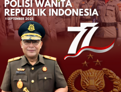 Kajati Papua Barat Beserta Jajaran Mengucapkan Selamat Memperingati Hari Polwan RI Ke- 77