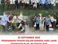 Penanaman Pohon Dalam Rangka Hari Lahir Kejaksaan RI Ke- 80 Tahun 2025