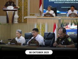 Kunjungan Kerja Komisi Kejaksaan RI di Kejaksaan Tinggi Papua Barat