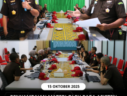 Penyampaian Materi Oleh Asbin dan Asintel yang diwakili kepada para CPNS TA 2025 Tentang Penguatan Kompetensi Teknis Bidang Tugas (PKTBT) Pelatihan Dasar (Latsar) CPNS T.A. 2025