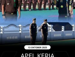 Apel Pagi Kejaksaan Tinggi Papua Barat-13 Oktober 2025