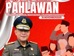 Kajati Papua Barat Beserta Jajaran Mengucapkan Selamat Memperingati Hari Pahlawan-10 November 2025