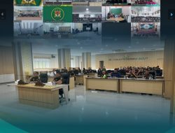 Kejati Papua Barat Menghadiri Pertemuan Secara Virtual Pengarahan JAMINTEL Terkait Penggunaan SOSMED Bagi Pegawai Kejati Papua Barat