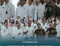 Plh. Kajati Papua Barat Turut Hadir Acara Tasyakuran Hari Bakti Keminipas RI Ke- 1 di Aula Kantor Wil Kementerian Hukum Pabar