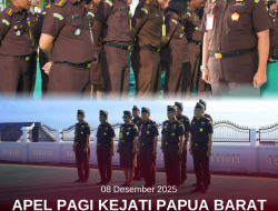Aspidum Mengambil Apel Pagi Kejaksaan Tinggi Papua Barat-08 Desember 2025