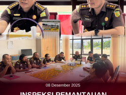 Inspeksi Pemantauan Bidang Pengawasan di Bidang Intelijen Kejaksaan Tinggi Papua Barat