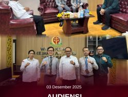 Audiensi Kejati Papua Barat bersama OJK Prov Papua Barat