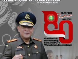 Kajati Papua Barat Beserta Jajaran Mengucapkan Selamat Memperingati Hari Guru Nasional Ke- 25 Tahun 2025