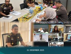 Plh. Kajati Papua Barat Beserta Jajaran Mengikuti Rapat Koordinasi Pusat dan Daerah dalam rangka Mengatasi Momentum Nataru 2025/ 2026