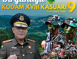 Kajati Papua Barat beserta Jajaran Mengucapkan “Dirgahayu Kodam XVIII/ Kasuari ke-9 Tahun”