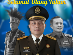 Kajati Papua Barat Beserta Jajaran Mengucapkan Selamat Ulang Tahun Jaksa Agung Muda Pengawasan