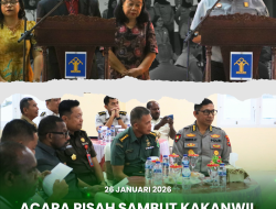 Aspidum Hadiri Undangan Acara Pisah Sambut Kakanwil Kemenkum Papua Barat