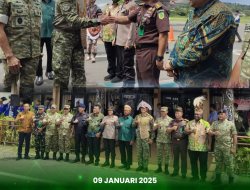 Aspidmil Hadiri Penyambutan Pangkogadwilhan III di Bandar Udara Rendani Manokwari