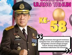 Kajati Papua Barat Beserta Jajaran Mengucapkan “Selamat Ulang Tahun Jampidsus Kejaksaan Agung RI Ke- 58 Tahun”