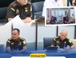 Kajati Papua Barat beserta jajaran mengikuti Monev Bidang Pengawasan Kejaksaan RI TA 2026