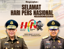 Kajati Papua Barat Beserta Jajaran Mengucapkan “Selamat Memperingati hari Insan Pers Tahun 2026”