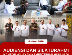Audiensi dan Silaturahmi Kanwil Hukum Papua Barat