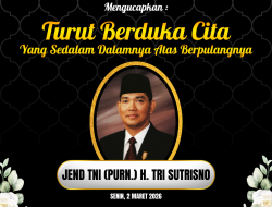 Keluarga Besar Kejati Papua Barat Mengucapkan “Turut Berduka CIta Atas Wafatnya Jend TNI (Purn) H. Tri Sutrisno