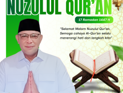 Kajati Papua Barar Beserta Jajaran Mengucapkan Selamat Memperingati Nuzulul Quran-17 Ramadan 1447 Hijriah