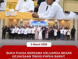 Buka Puasa Bersama di Bulan Suci Ramadan Kejaksaan Tinggi Papua Barat Tahun 2026