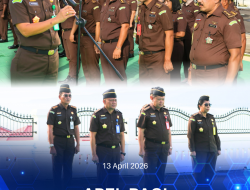 Asintel Kejaksaan Tinggi Papua Barat Pimpin Apel Pagi – 13 April 2026