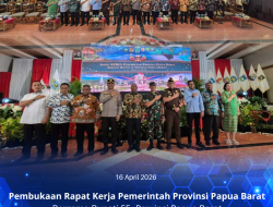 Kajati Hadiri Raker Pemprov Papua Barat bersama Pemkab Se- Papua Barat Tahun 2026