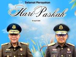 Keluarga Besar Kejati Papua Barat Mengucapkan “Selamat Memperingati Hari Paskah 2026”
