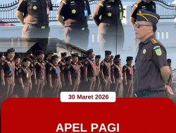 Asbin Pimpin Apel Pagi Kejaksaan Tinggi Papua Barat-30 Maret 2026